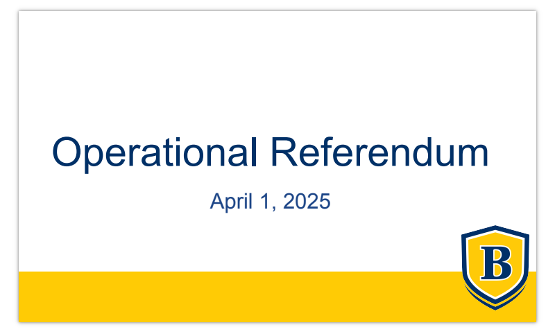Operational Referendum Presentation