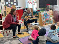 Bookworms share time in classrooms